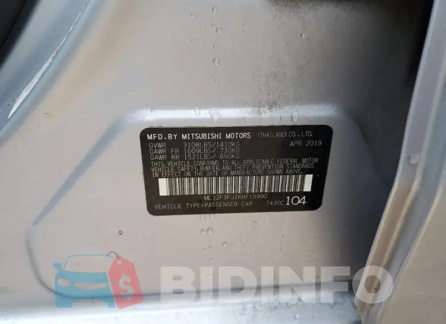 ML32F3FJ2KHF15990 Photo# 12