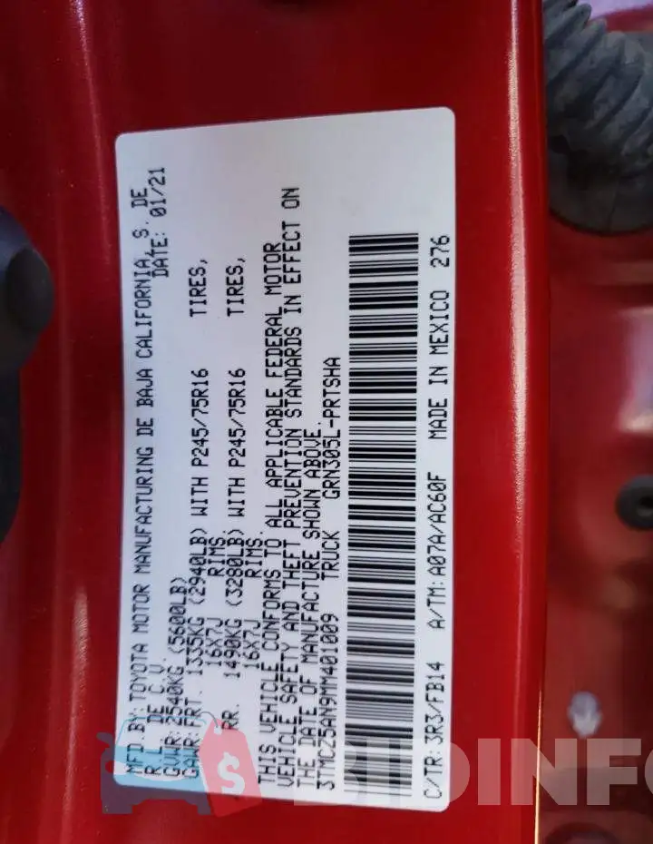 3TMCZ5AN9MM401009 Photo# 12