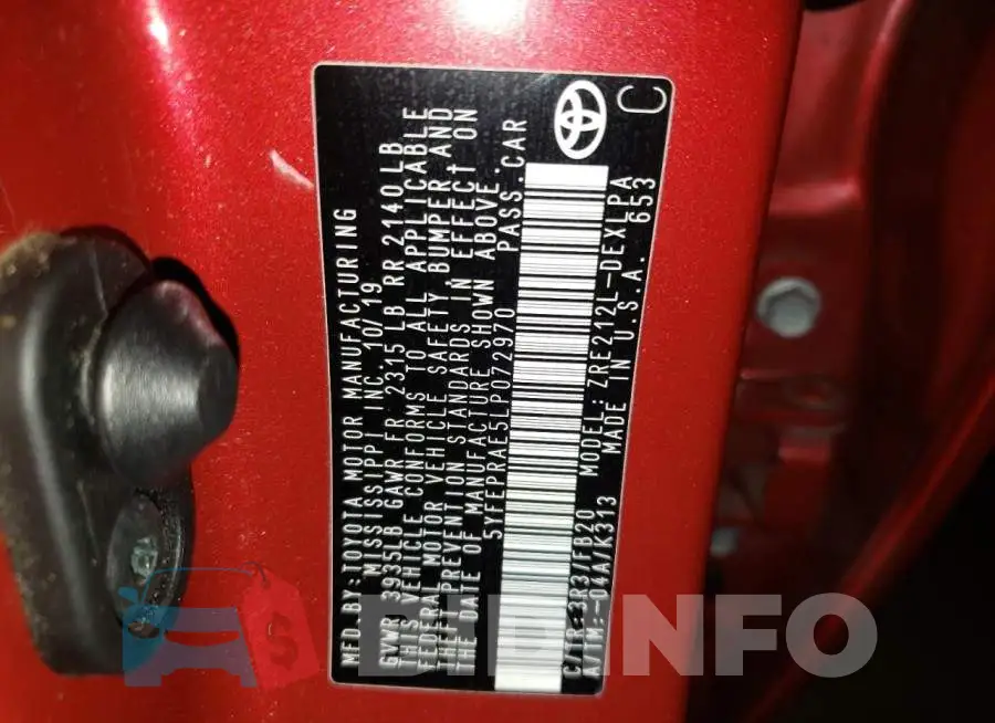 5YFEPRAE5LP072970 Photo# 12
