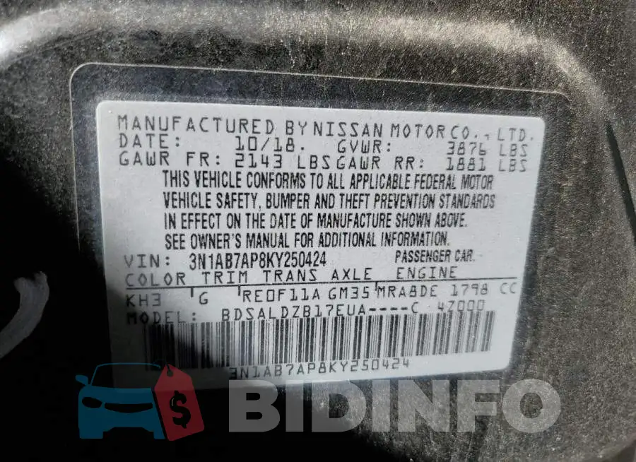 3N1AB7AP8KY250424 Photo# 12