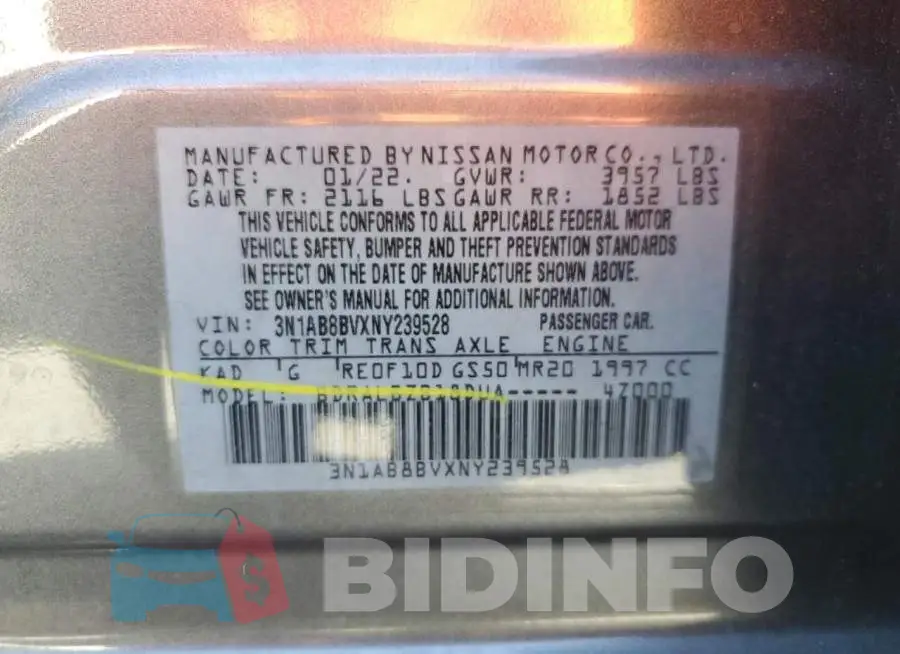 3N1AB8BVXNY239528 Photo# 12