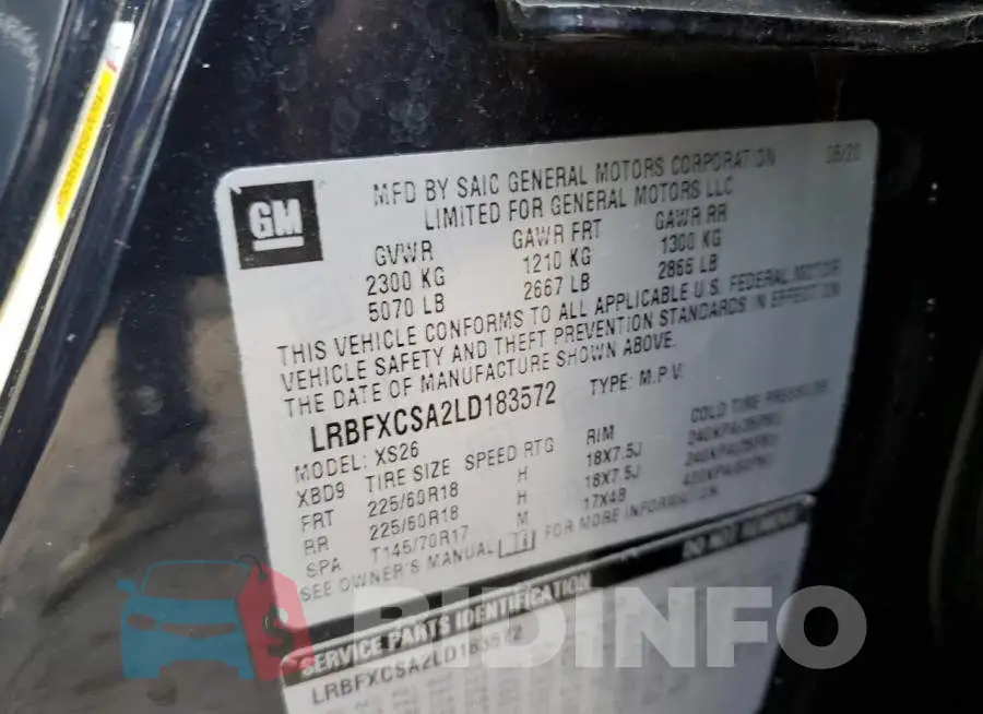LRBFXCSA2LD183572 Photo# 13