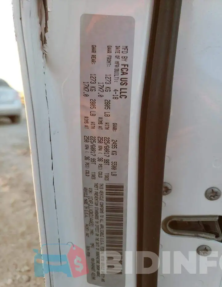 1C4PJLLX3KD144031 Photo# 12