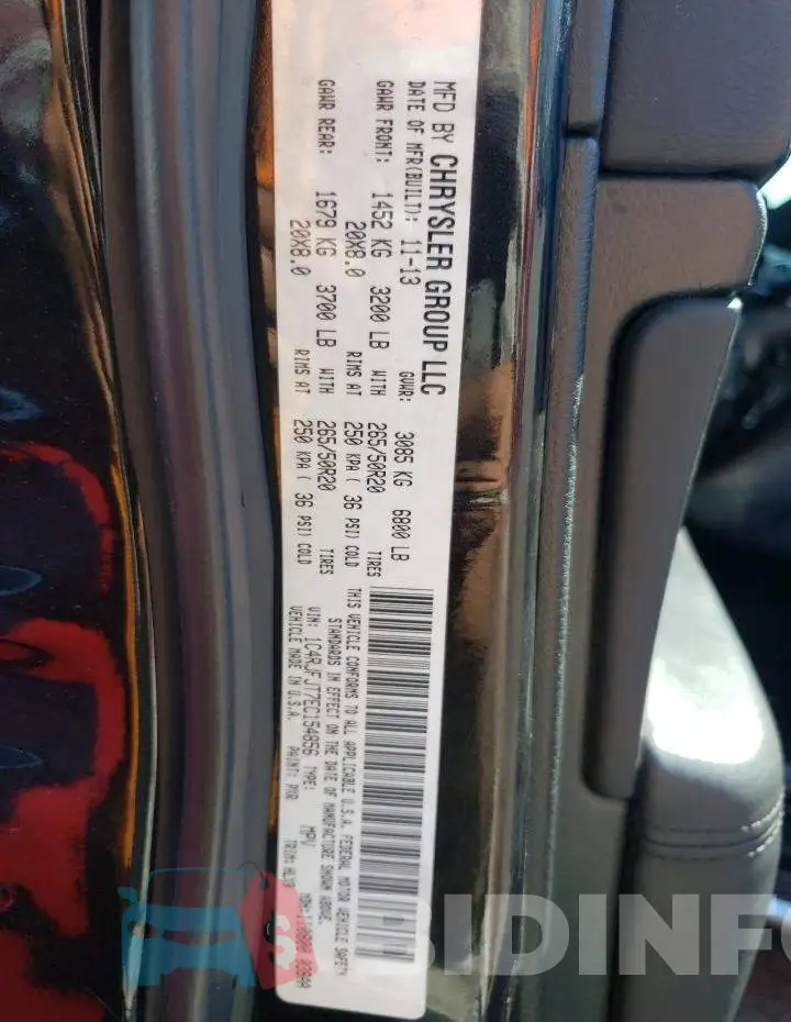 1C4RJFJT7EC154856 Photo# 12