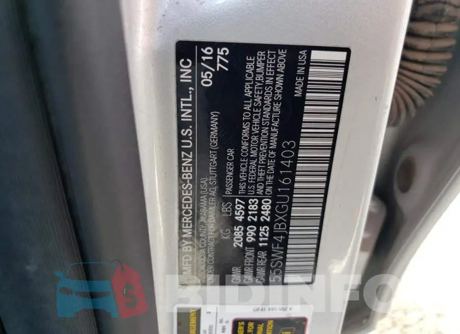 55SWF4JBXGU161403 Photo# 12