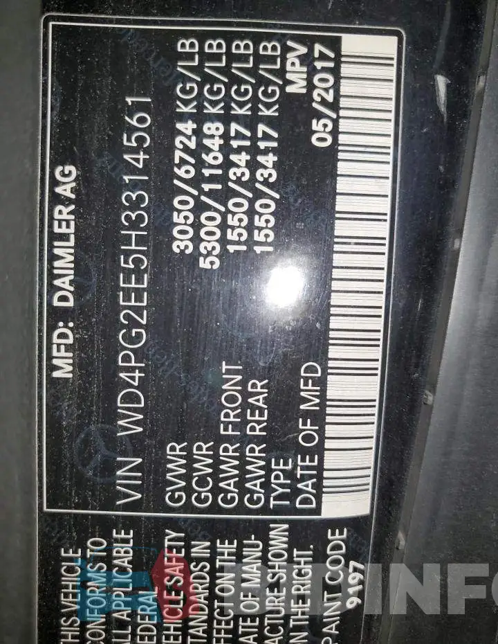 WD4PG2EE5H3314561 Photo# 13