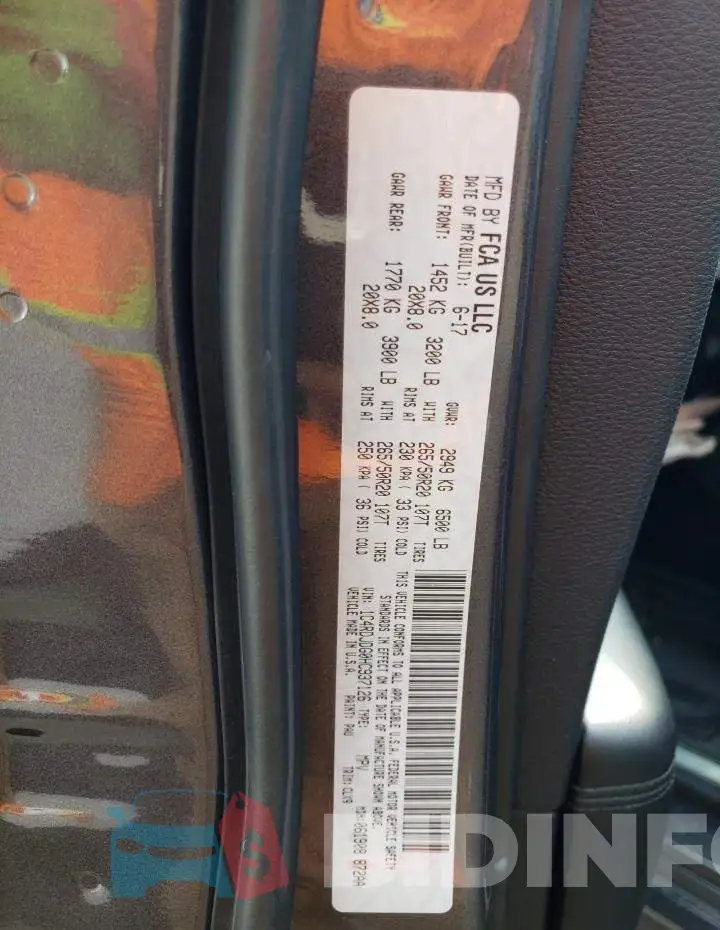 1C4RDJDG0HC937126 Photo# 13