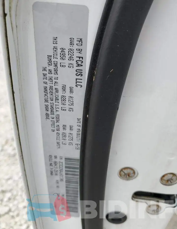 2C3CDZAG4JH311305 Photo# 12