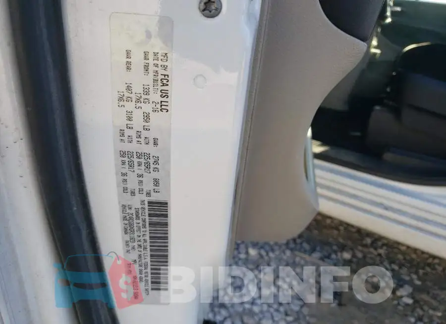 2C4RDGBGXGR311823 Photo# 13