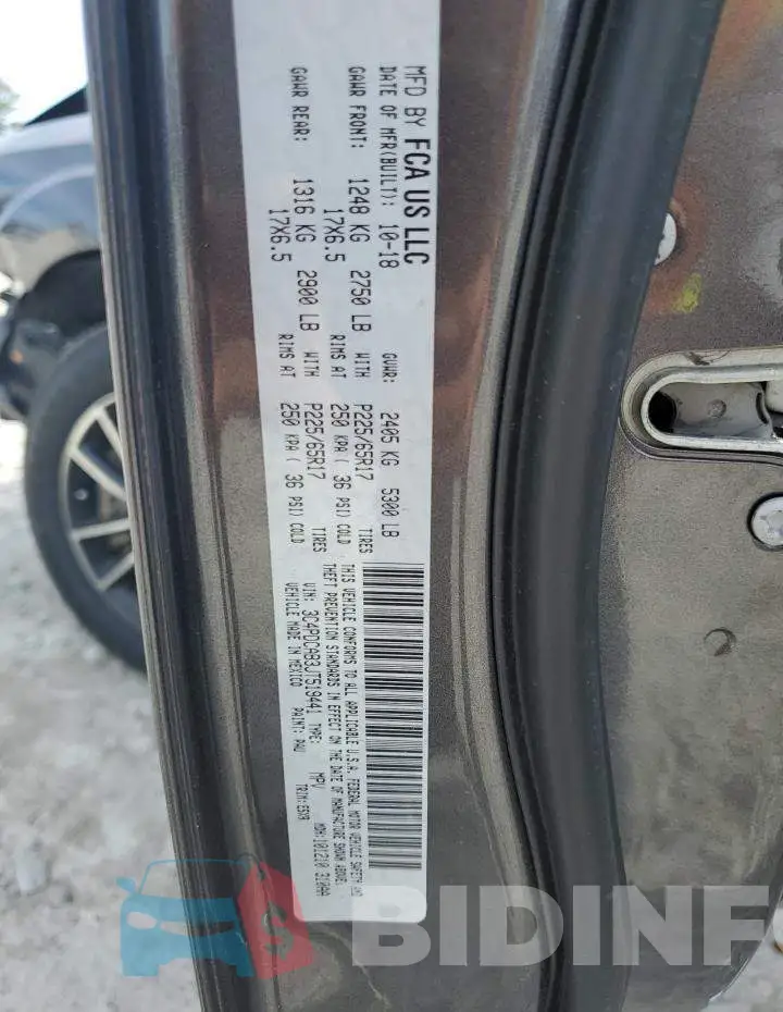 3C4PDCAB3JT519441 Photo# 14