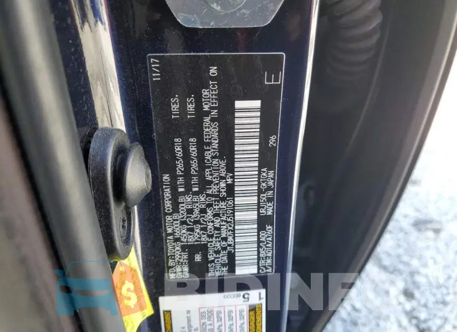 JTJBM7FX2J5191061 Photo# 13