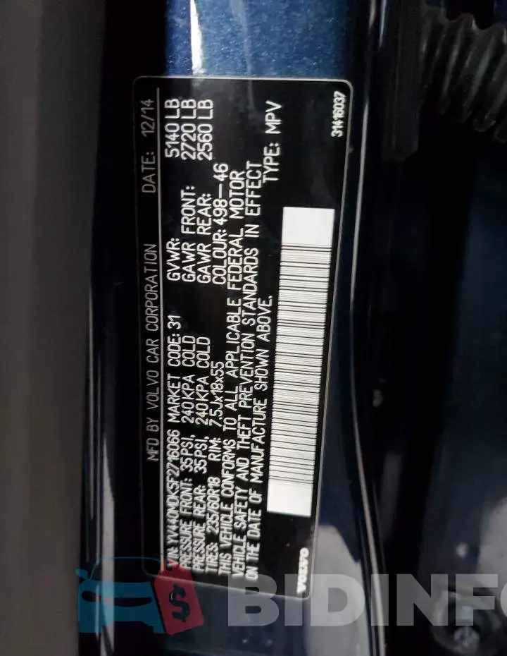 YV440MDK5F2716066 Photo# 14