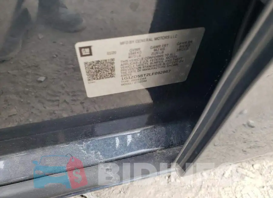 1G1ZD5ST2LF092867 Photo# 12