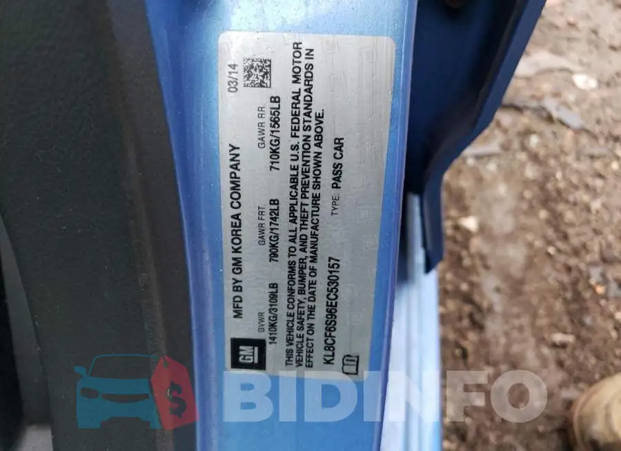 KL8CF6S96EC530157 Photo# 12