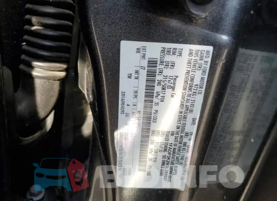1FADP3K29GL389927 Photo# 13
