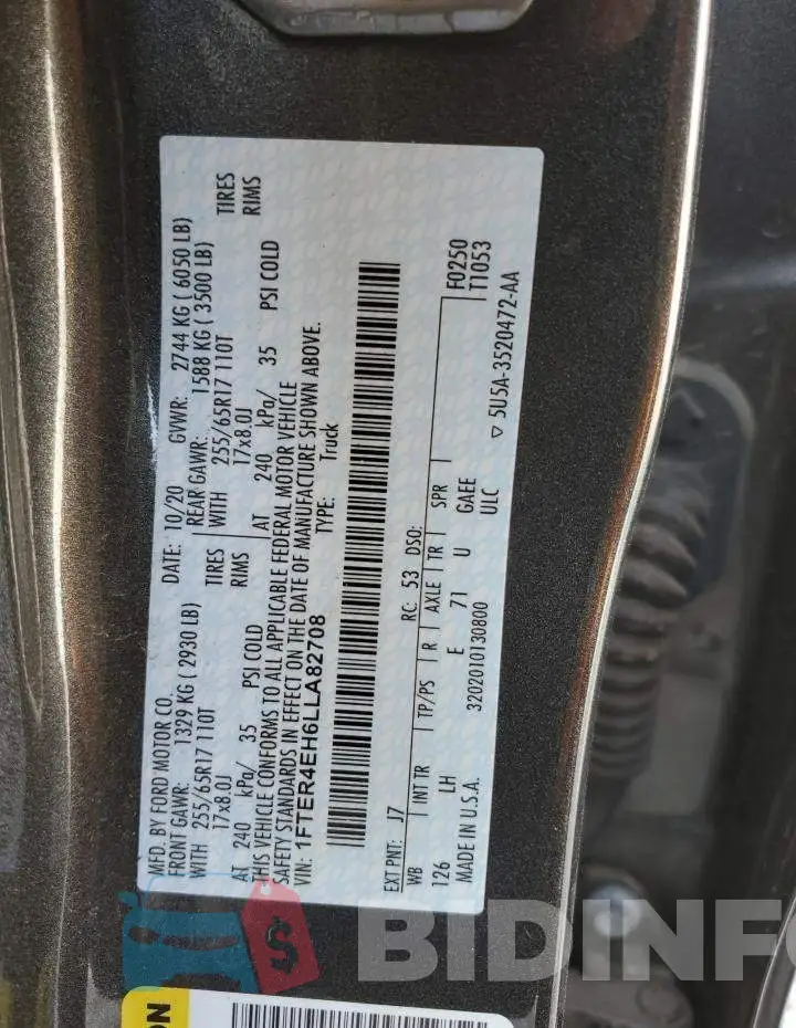 1FTER4EH6LLA82708 Photo# 12