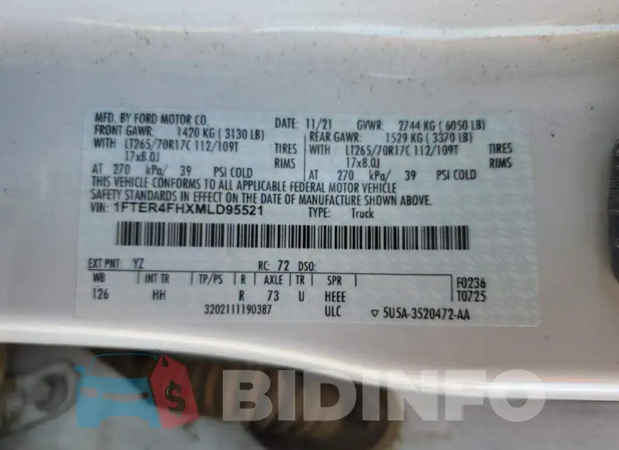 1FTER4FHXMLD95521 Photo# 13