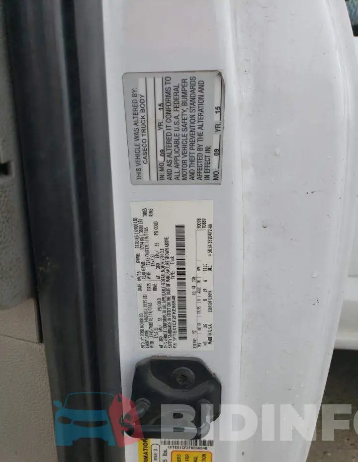 1FTEX1CF2FKE66548 Photo# 12