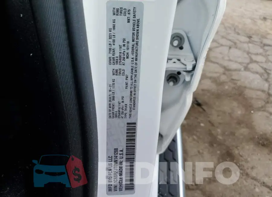 1C6SRFJT0NN141288 Photo# 12
