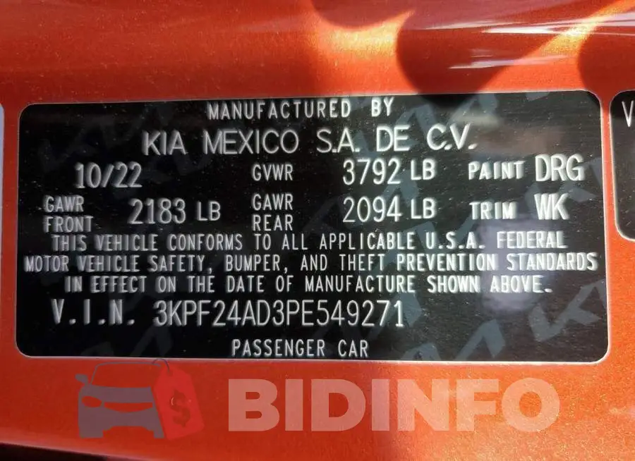 3KPF24AD3PE549271 Photo# 12