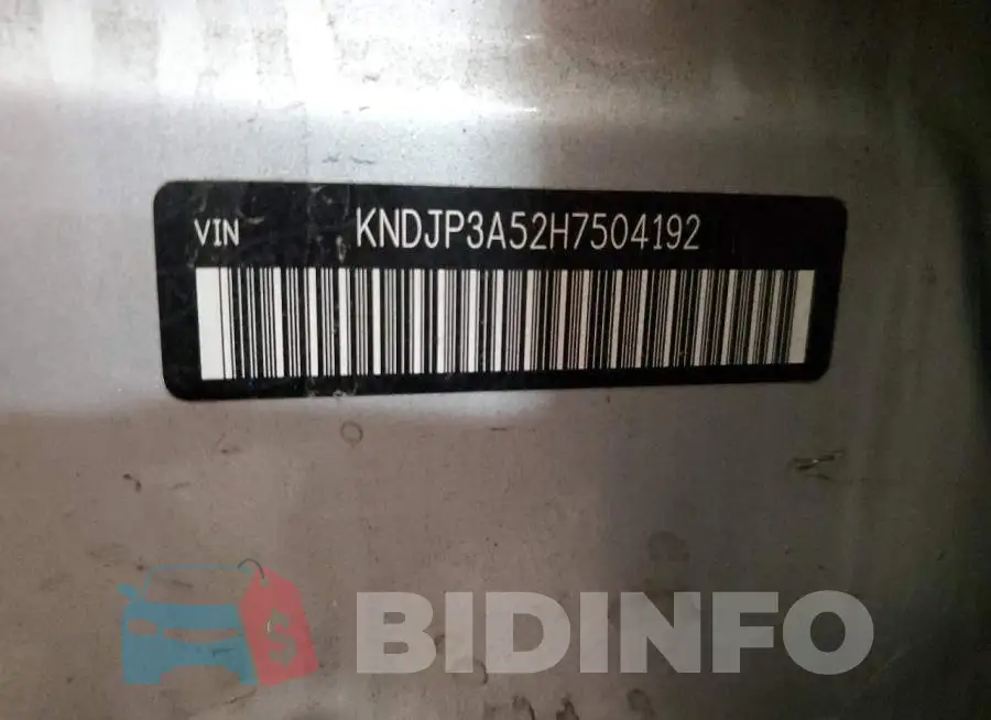 KNDJP3A52H7504192 Photo# 13