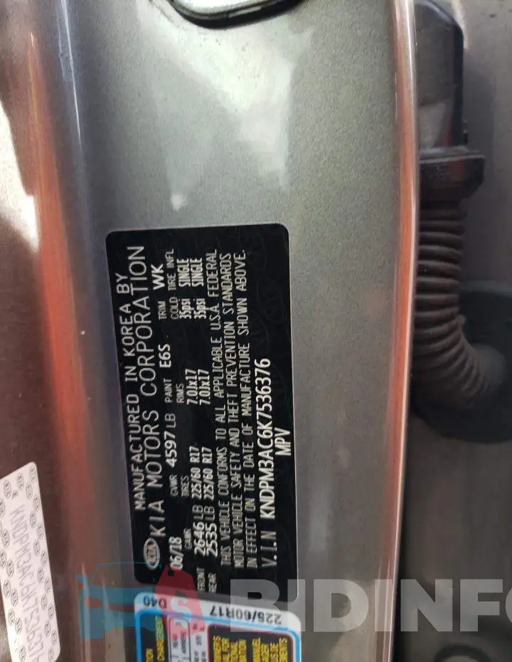 KNDPM3AC6K7536376 Photo# 12