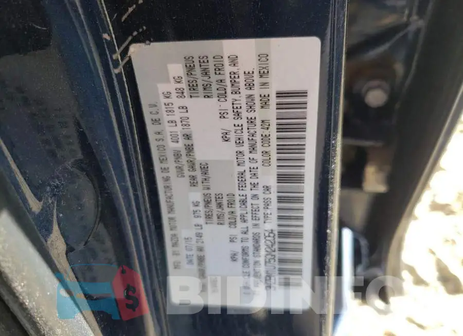3MZBM1U75GM242054 Photo# 13