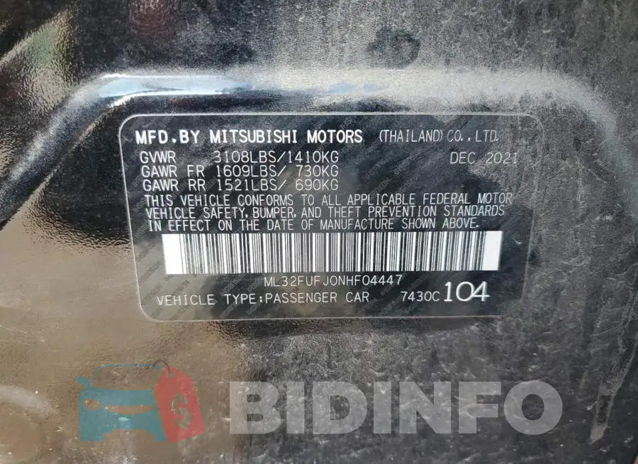 ML32FUFJ0NHF04447 Photo# 13