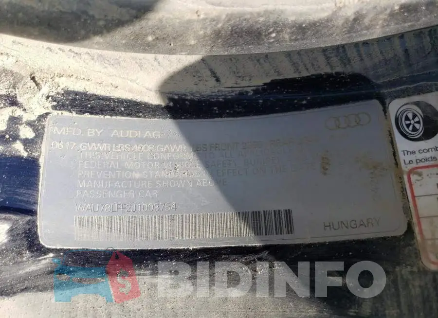 WAU78LFF2J1003754 Photo# 13