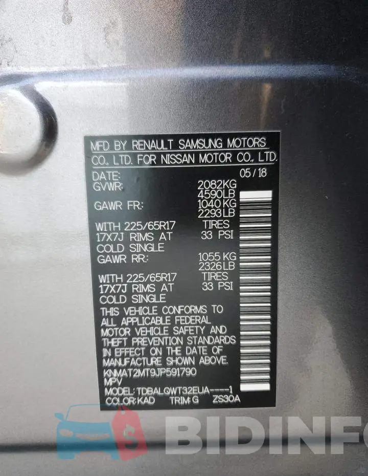 KNMAT2MT9JP591790 Photo# 13