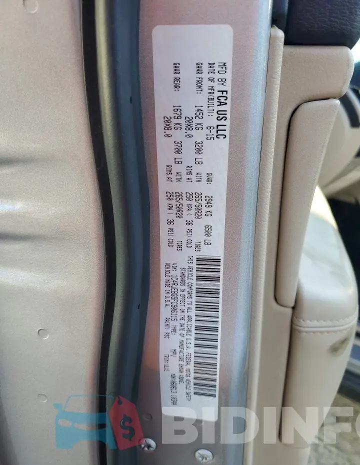 1C4RJEBG5FC906115 Photo# 14
