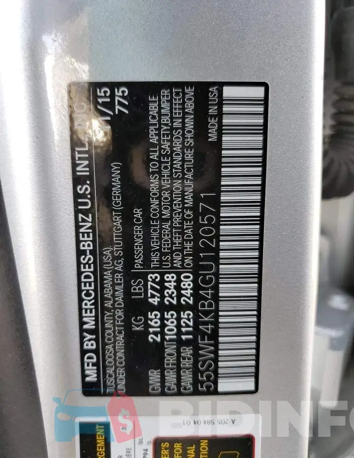55SWF4KB4GU120571 Photo# 12