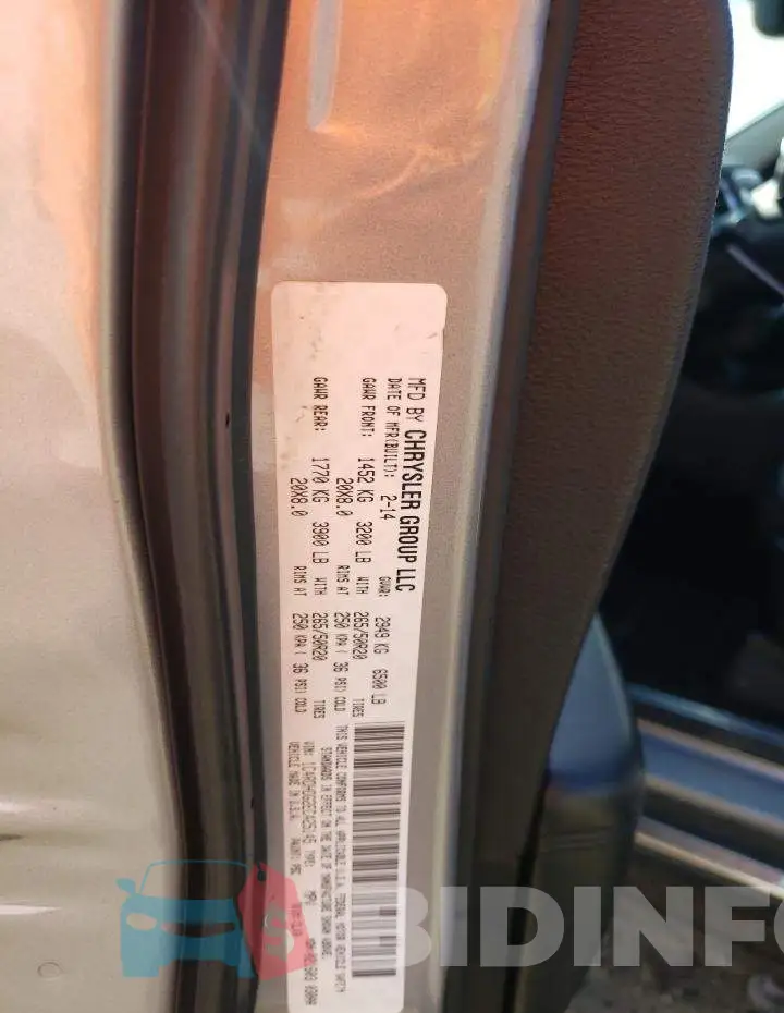 1C4RDHDG2EC425145 Photo# 13