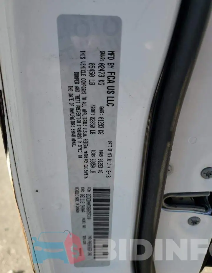 2C3CDXATXGH297310 Photo# 12