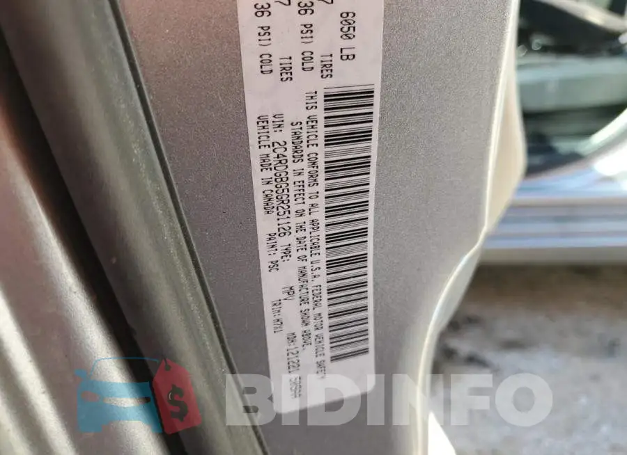 2C4RDGBG5GR251126 Photo# 13