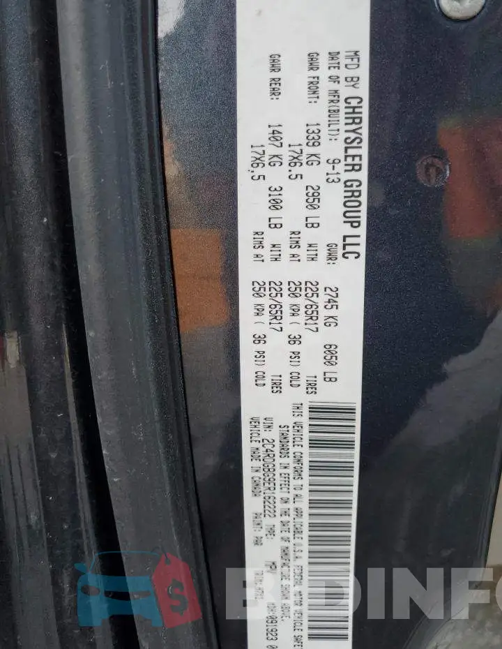 2C4RDGBG9ER162222 Photo# 14
