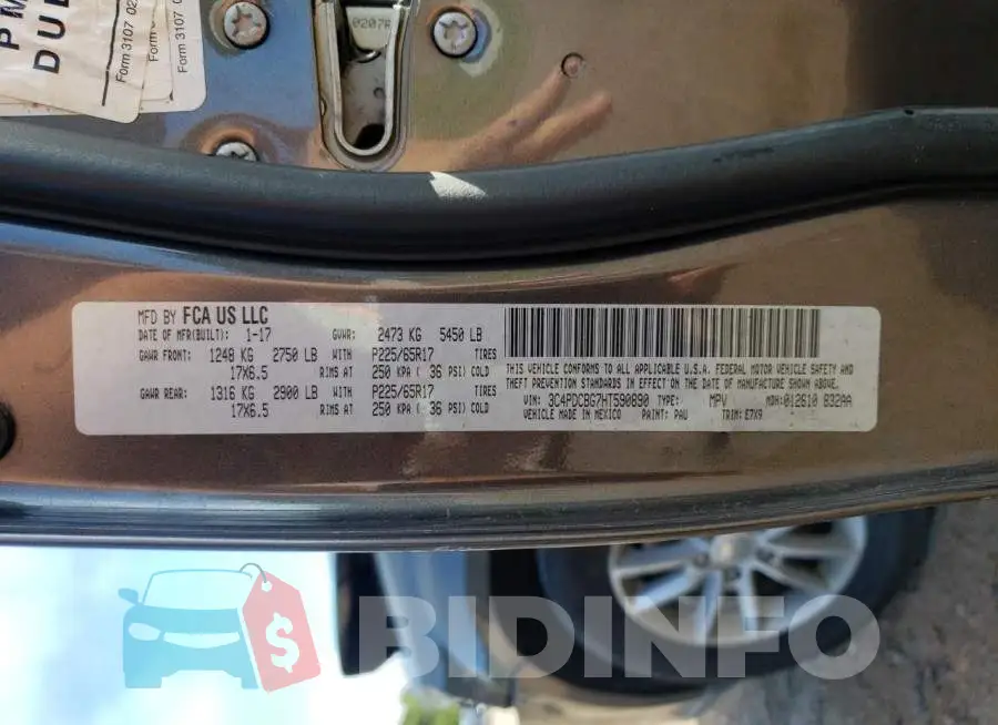 3C4PDCBG7HT590890 Photo# 13