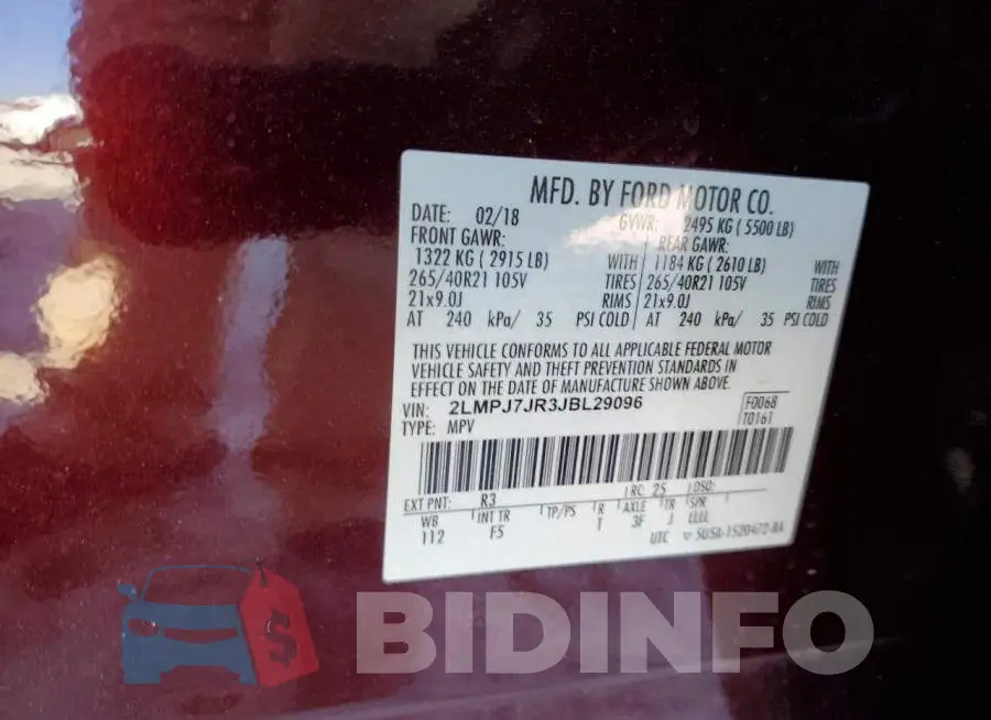 2LMPJ7JR3JBL29096 Photo# 13