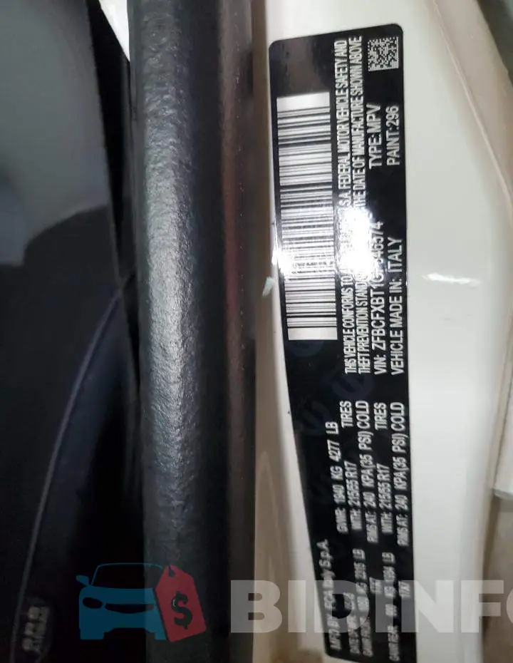 ZFBCFXBT1GP346574 Photo# 13