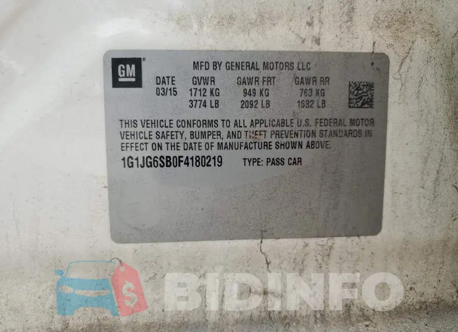 1G1JG6SB0F4180219 Photo# 12