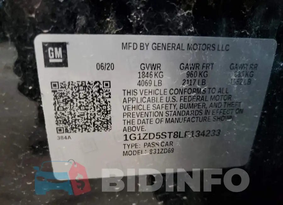 1G1ZD5ST8LF134233 Photo# 12
