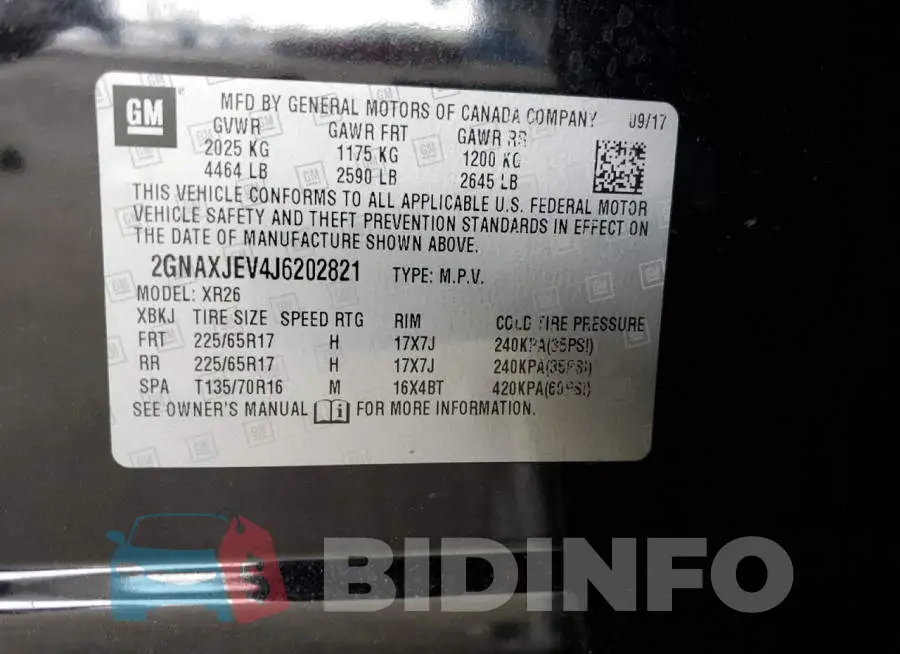 2GNAXJEV4J6202821 Photo# 13