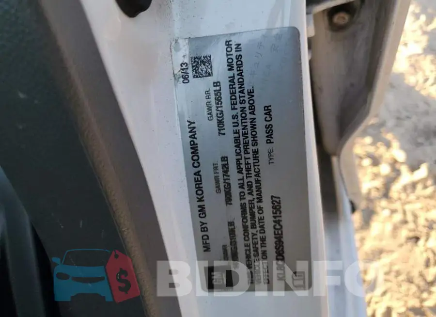 KL8CD6S94EC415627 Photo# 12