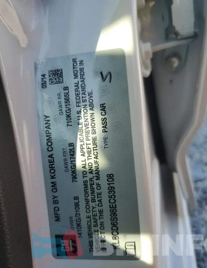 KL8CD6S98EC539108 Photo# 12