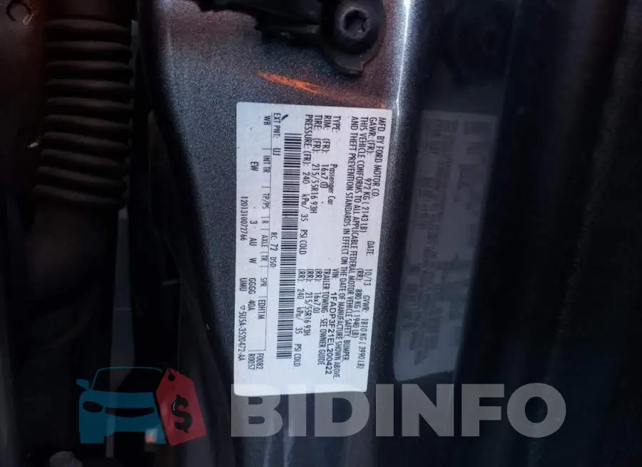 1FADP3F21EL200422 Photo# 12