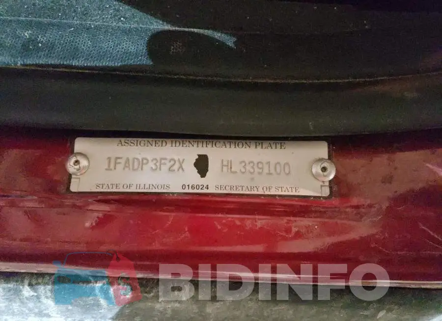 1FADP3F2XHL339100 Photo# 12