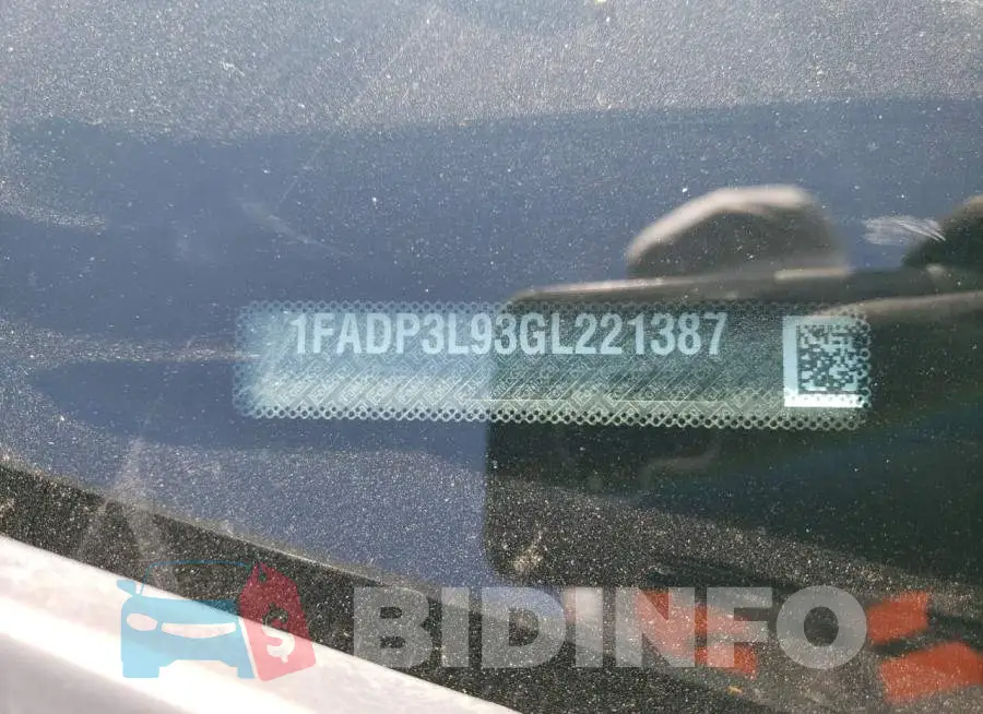 1FADP3L93GL221387 Photo# 12