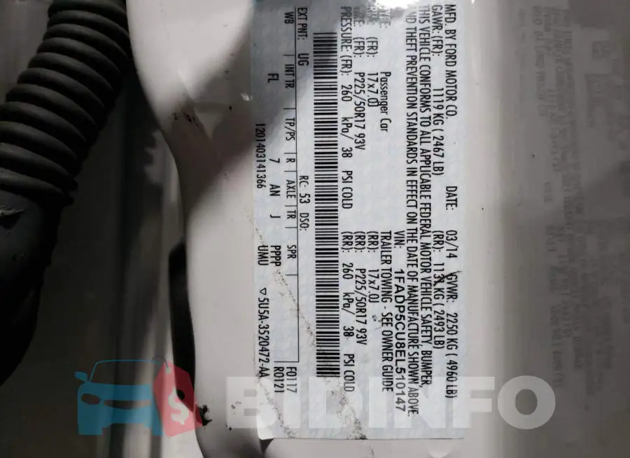 1FADP5CU8EL510147 Photo# 12