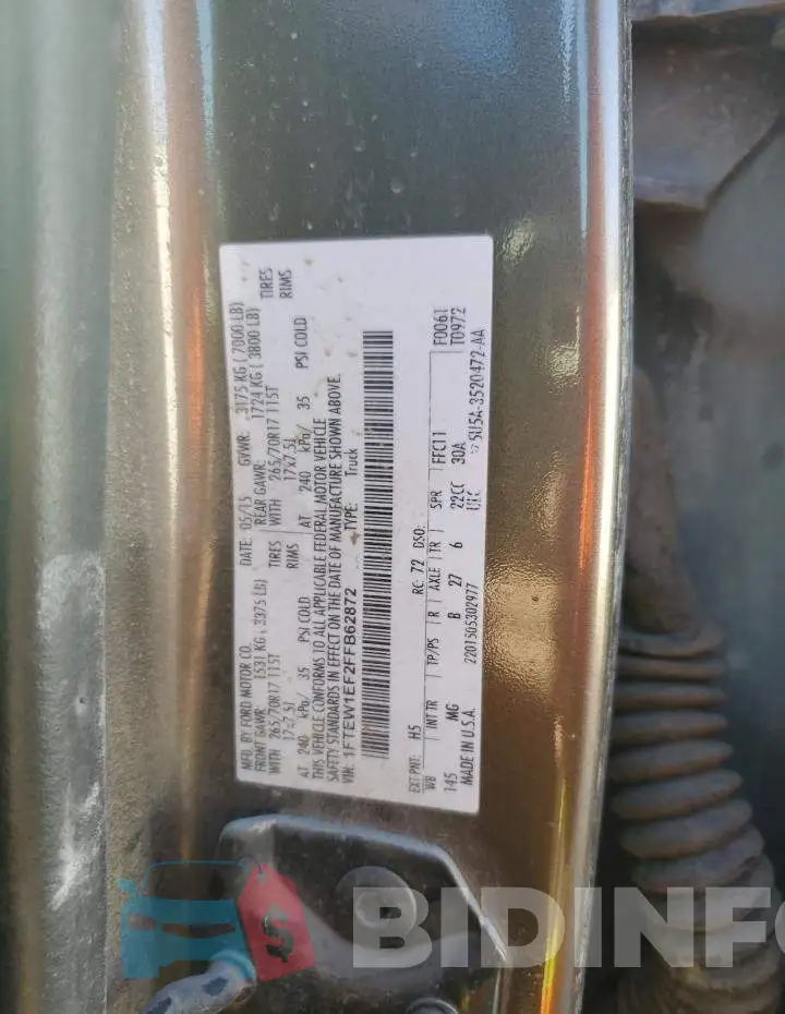 1FTEW1EF2FFB62872 Photo# 12
