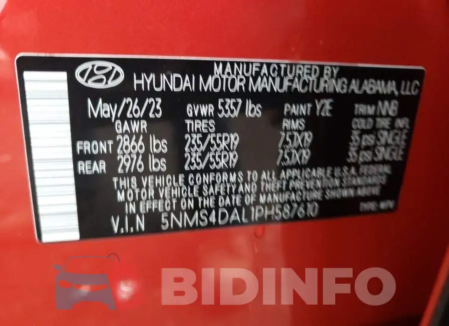 5NMS4DAL1PH587610 Photo# 13